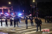 济源约200名海军陆战队士兵进驻洛杉矶 开始执行警戒守卫任务